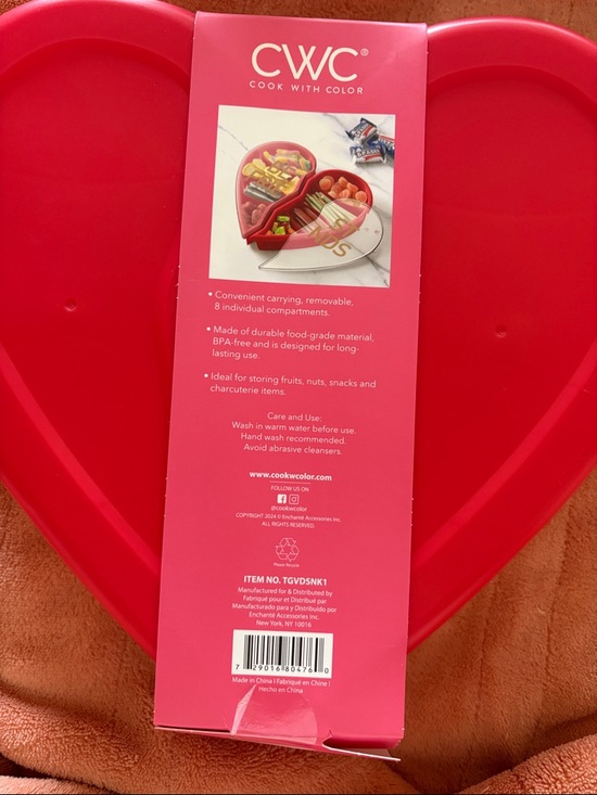CWC Cook With Color Pink Snackle Box - 'Snackle Box' - Picture 3 of 4